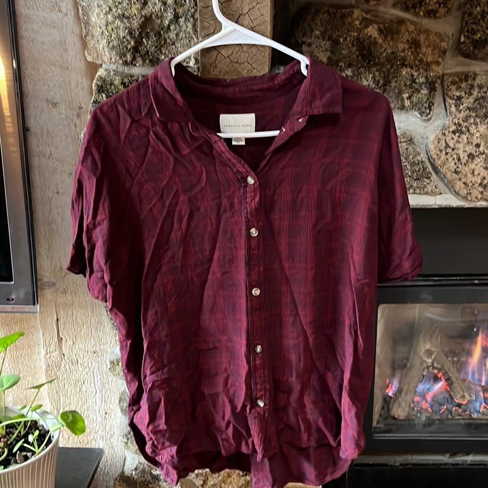 Button up short sleeve